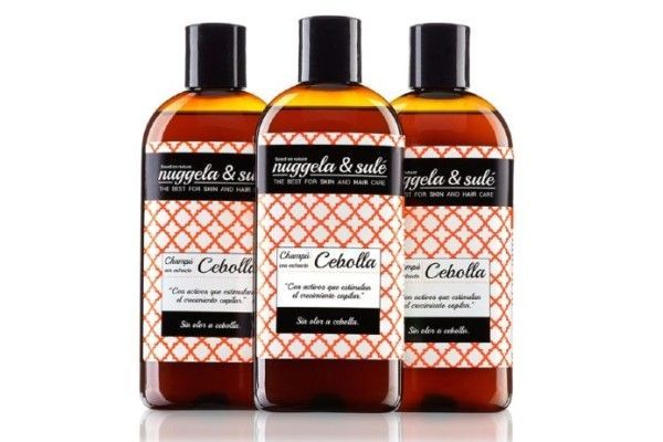 champús para estimular el crecimiento del pelo - imagen del Champú con extracto de cebolla de Nuggela & Sulé
