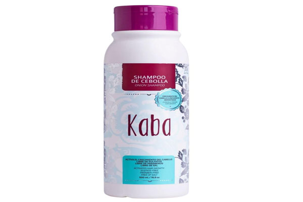 Estimular el crecimiento del cabello - Champú de cebolla de Kaba D'Luchi