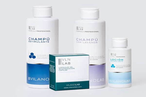 Alopecia en jóvenes - Kit de cuidado capilar premium de Vilanolabs