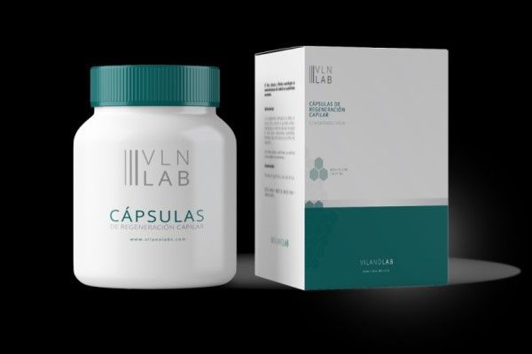 Las cápsulas de VilanoLab una de las patillas para la caída del cabello